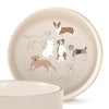 Pencil dogs medium pet bowl