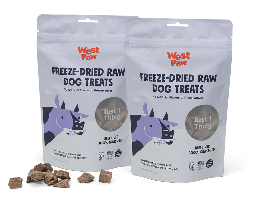 Freeze-dried raw dog treats
