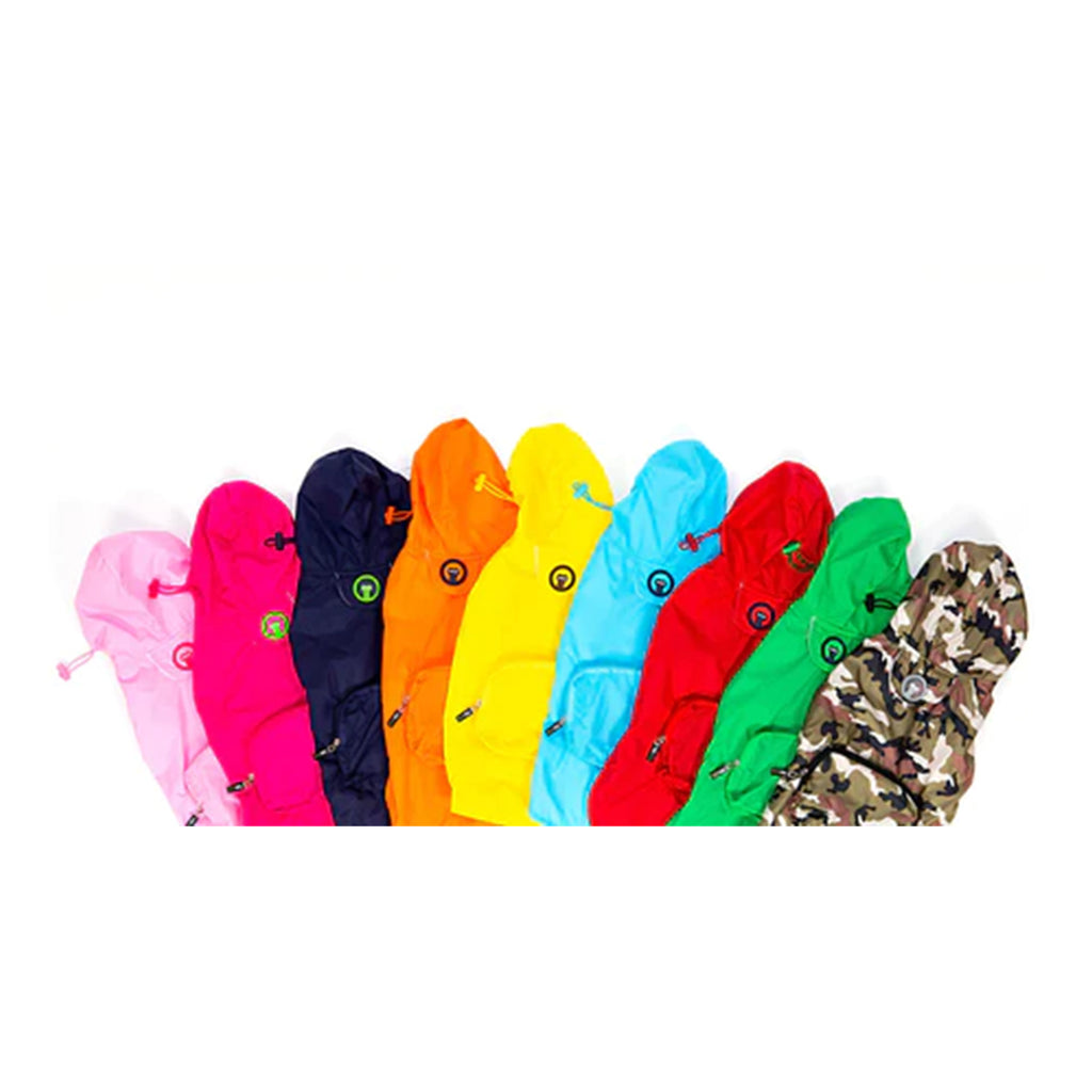 Packaway raincoat navy