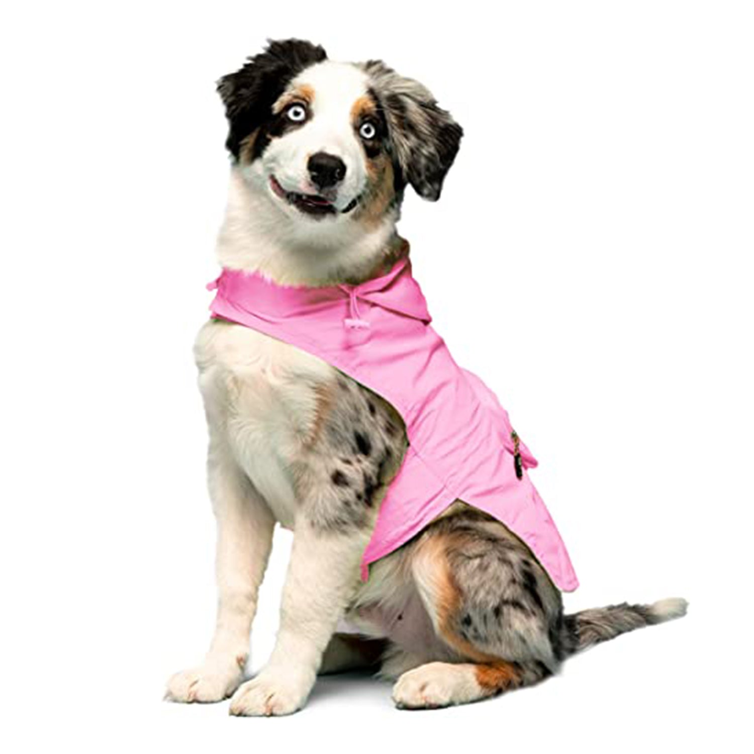 Packaway raincoat light pink