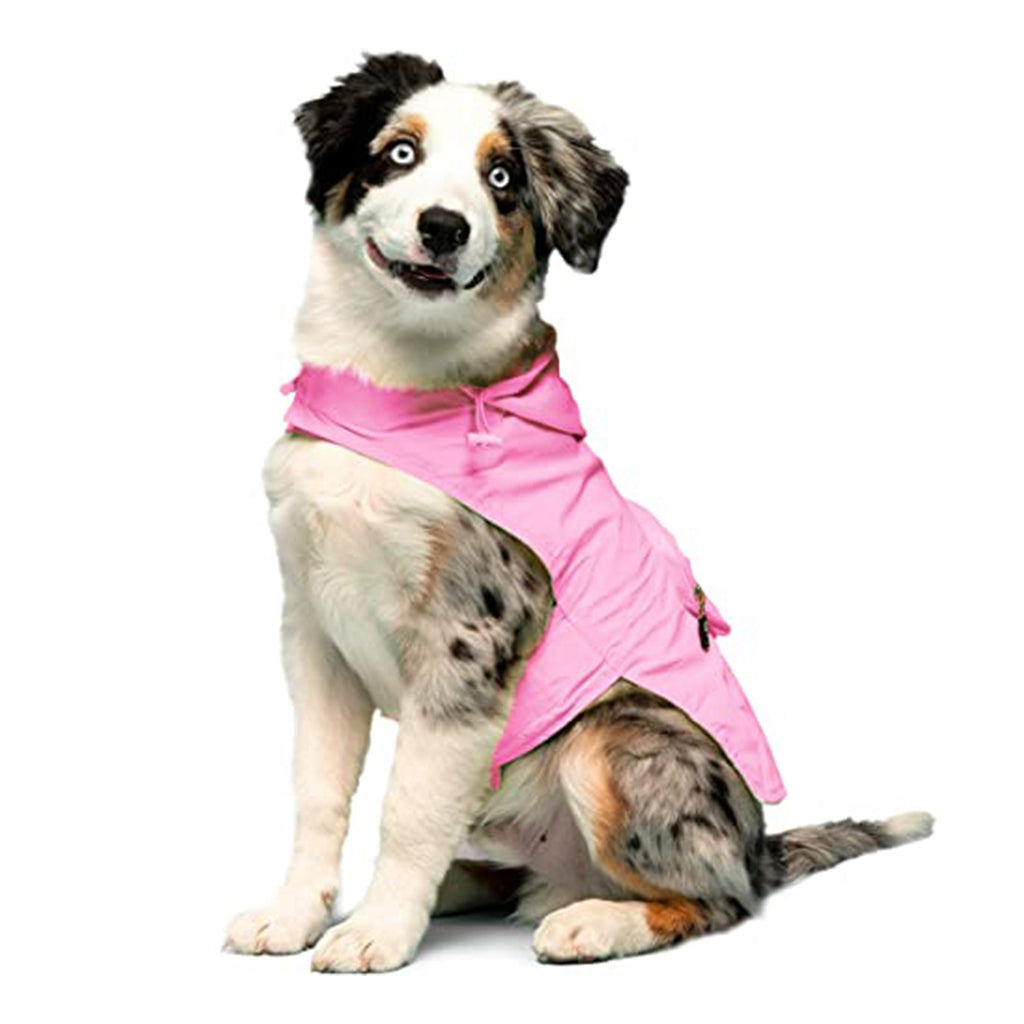 Packaway raincoat light pink