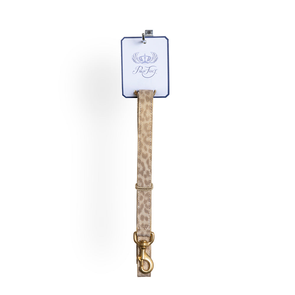 Dog Leash Leopard