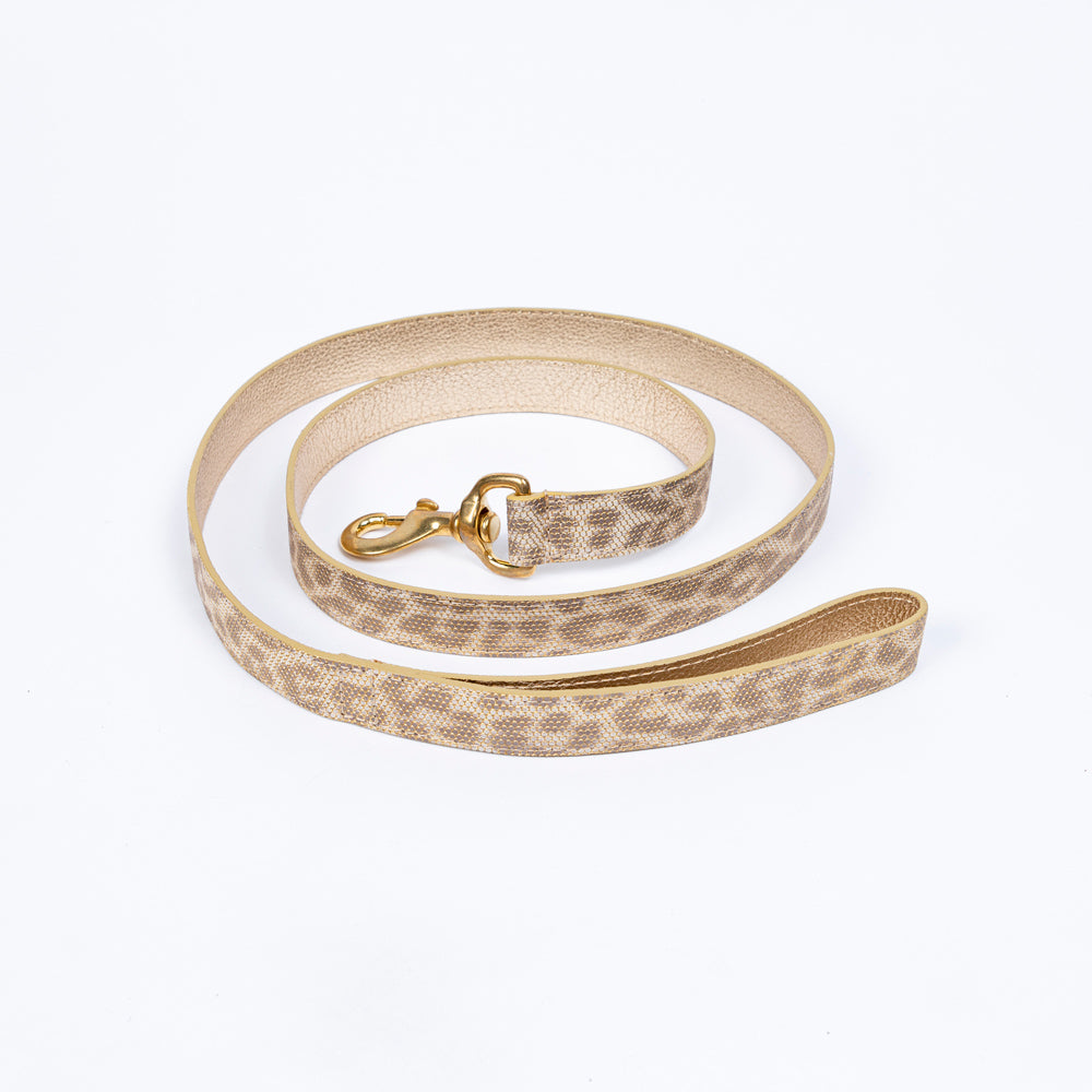 Dog Leash Leopard