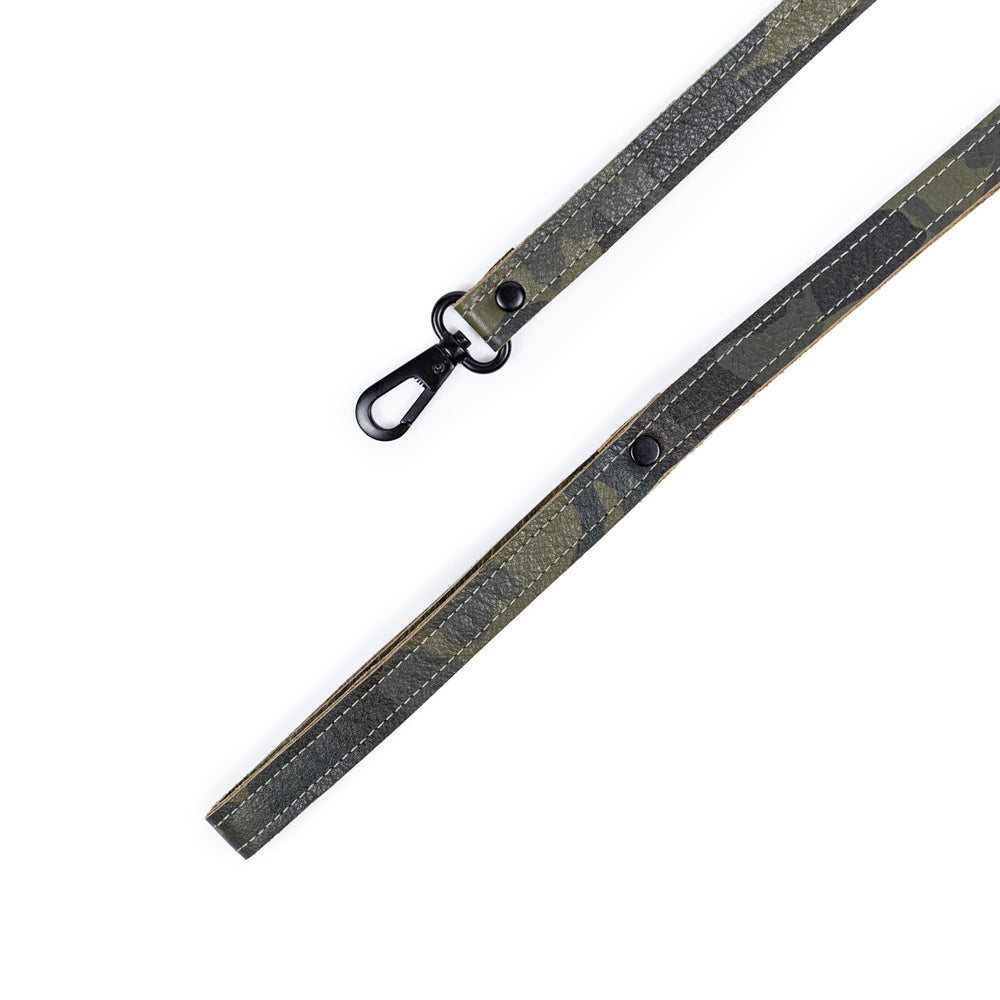 Dog Leash Green Camo
