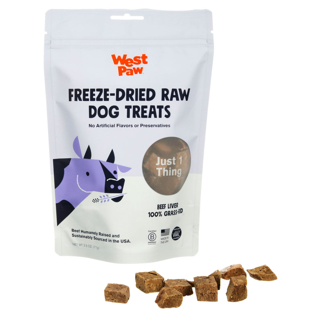 Freeze-dried raw dog treats
