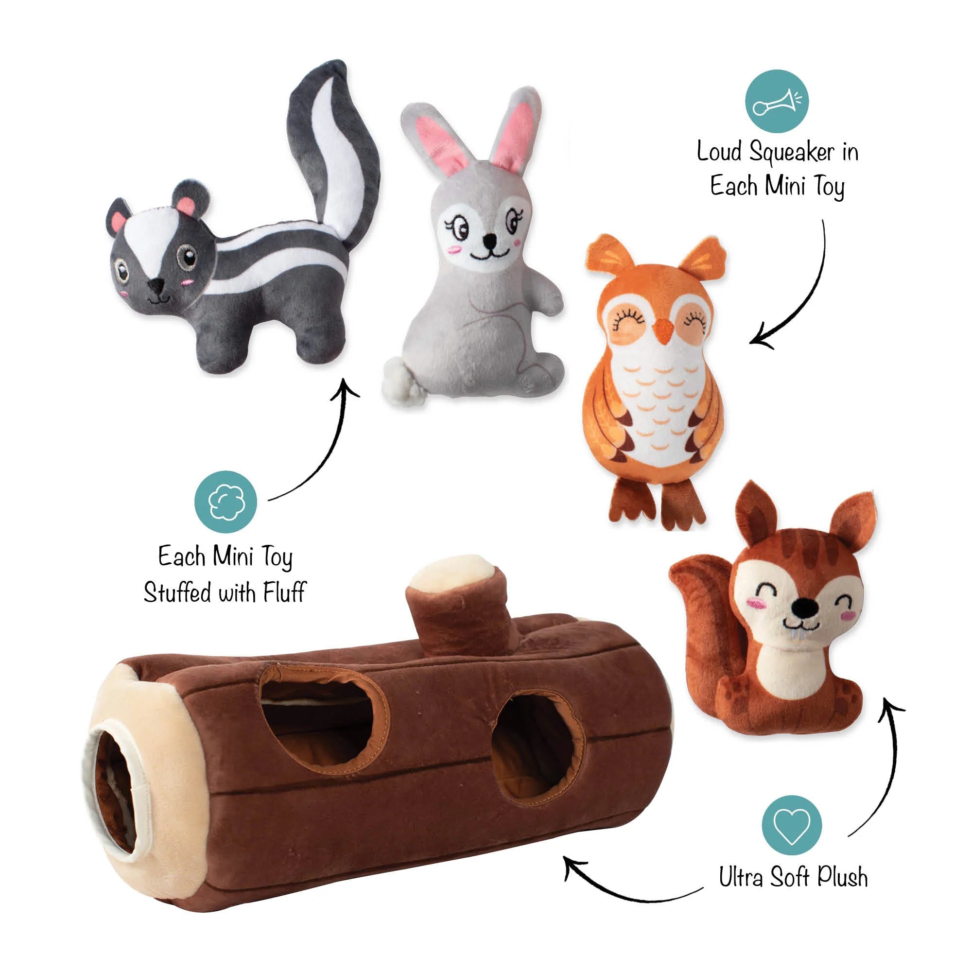 Branch out interactive dog toy