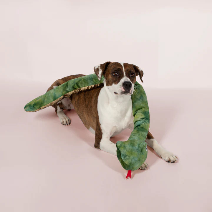 Large snake dog toy BEST OF PET